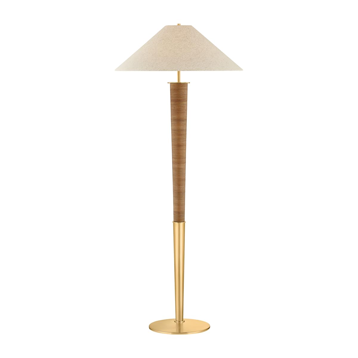 Hudson Valley Lighting CBL6524-AGB Bohicket - 1 Light Floor Lamp - 67 5 Inches Tall and 28 Inches