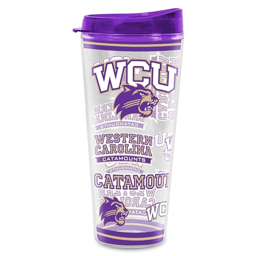 Image of Rico Industries NCAA College Double Wall Mayhem 16oz Or 20oz Tritan Tumbler W Lid