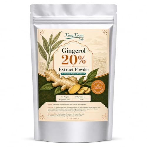 XingXoom Lab 100g Gingerol 20% Powder Dried Ginger Extract