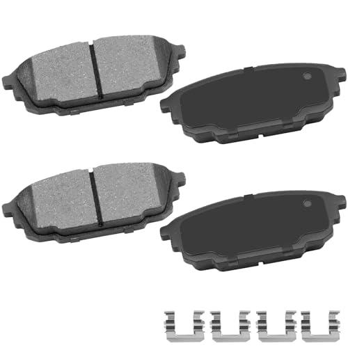 Image of cciyu D892 Ceramic Rear Brake Pad Set Fit For 2001-2003 For Mazda Protege,2002-2003 For Mazda Protege5