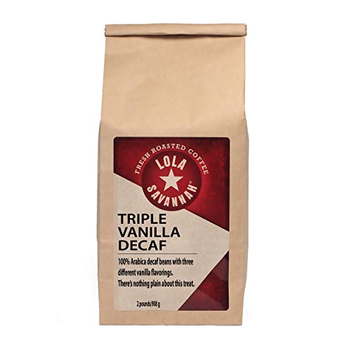 image for Lola Savannah Triple Vanilla Whole Bean Coffee - Three Unique Layers o