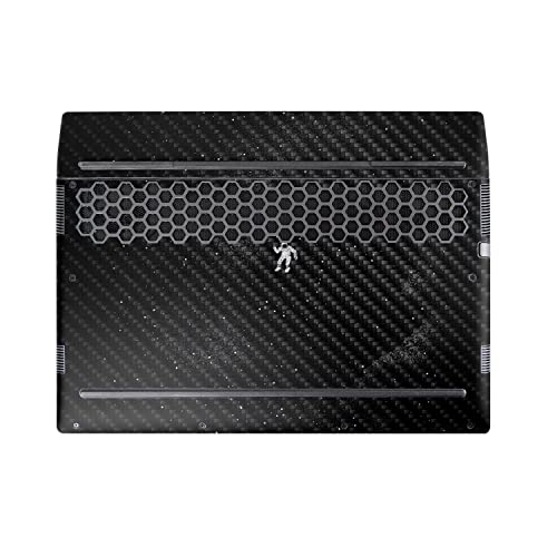 Image of MightySkins Carbon Fiber Skin Compatible with Alienware M17 R5 (2022) Full Wrap Kit - Gravity | Protective, Durable Textured Carbon Fiber Finish | Easy to Apply & Change Styles | Made in The USA