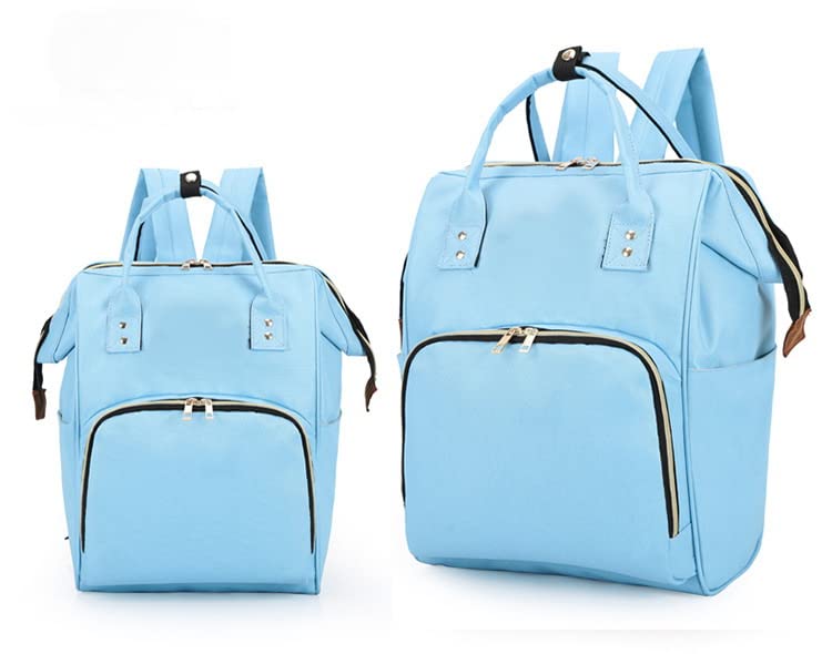 App Life Borsa Zaino Mamma per Neonati con Tasche Multiple Isolanti - Porta Pannolini - Borsa Passeggino - Zaino per Neonati - Zainetto Bebè - Borsa Mamma Multifunzione, Colore: Azzurro