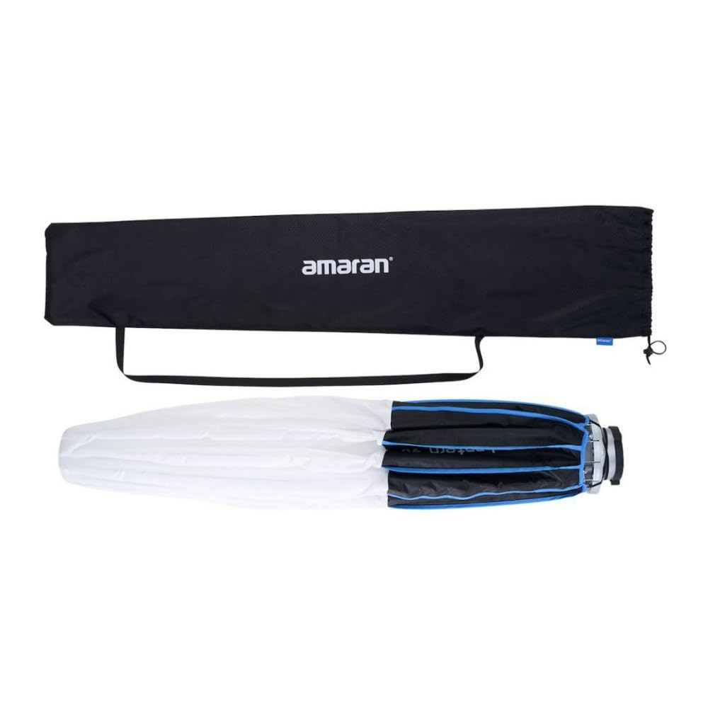 Amaran Lantern 90 cm, 90 cm, omnidirektionaler Modifikator mit weichem Licht für Umgebungsbeleuchtung, schnelles Baudesign, ideal für Studio, Standort und Videoinhalte mit großen