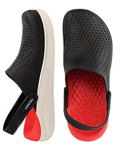 Image of TRYME Flipflop Clogs for Mens Vibrant Clogs and Mules Deisgn on Top Lightweight Clogs Slip On Flip Flop