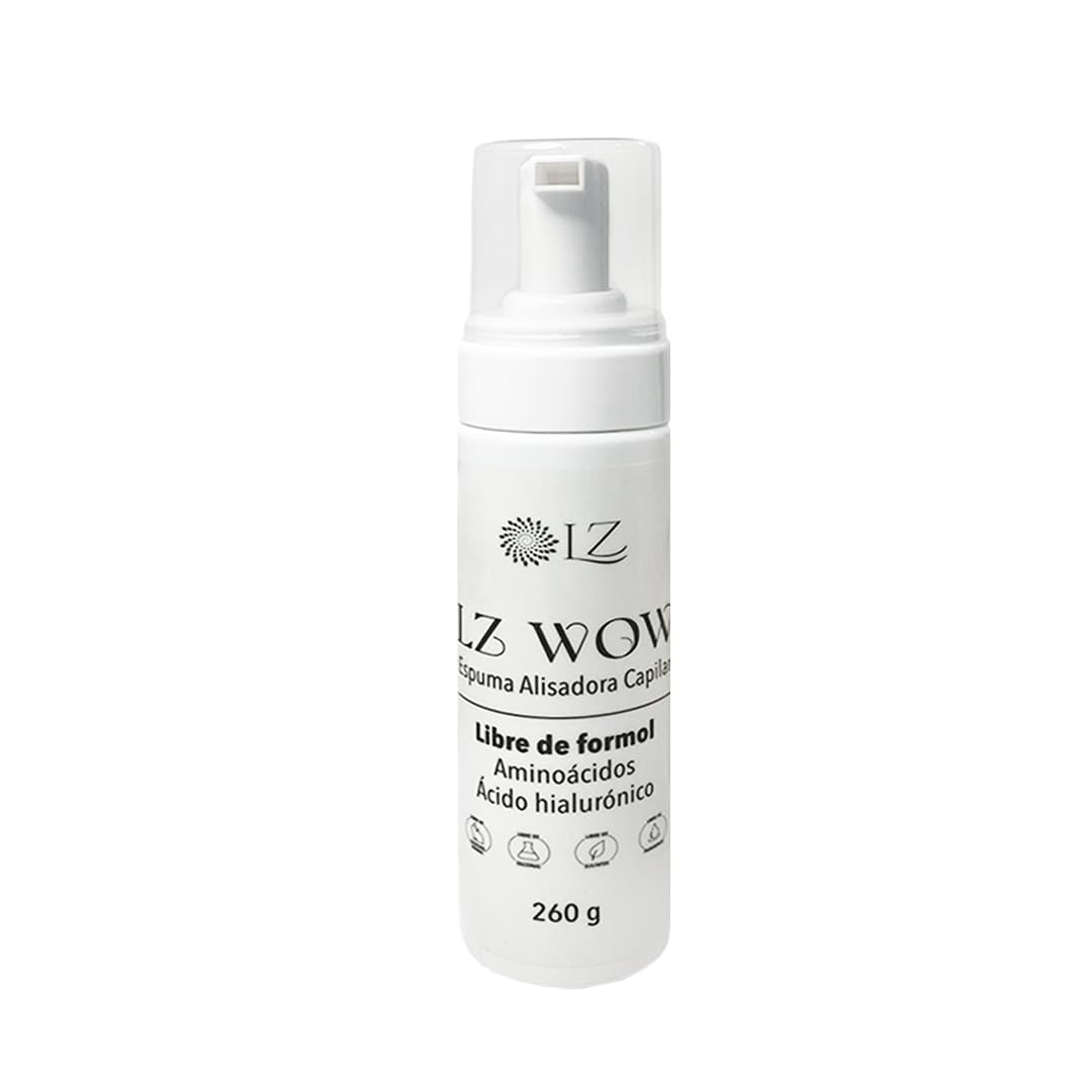 Lz Wow Hair Straightening Foam Formaldehyde Free Organic Formula