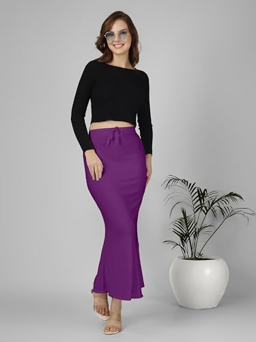 Image of Nexsus Stretchable Saree Shapewear | Petticoat for Women | Cotton Blended | Skirts for Women | Shape Wear Dress for Saree | Available in 80+ Colors and Plus Sizes