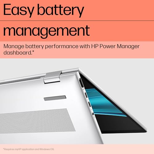 Image of HP EliteBook 1040 G11 Business Laptop (14 inch FHD+ Touchscreen, Intel 16-Core Ultra 7 155H, 16GB DDR5, 512GB SSD), 2x Thunderbolt 4, Backlit, Fingerprint Reader, 5MP IR Webcam, Win 11 Pro, AI PC, Silver
