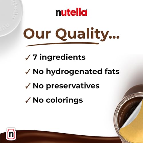 Image of Nutella Hazelnut Spread with Cocoa, 12.35 oz / 350g