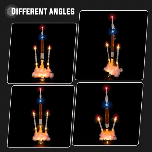 Kit de luz para Lego NASA Artemis 42211 Nitemode con brillo regulable 3