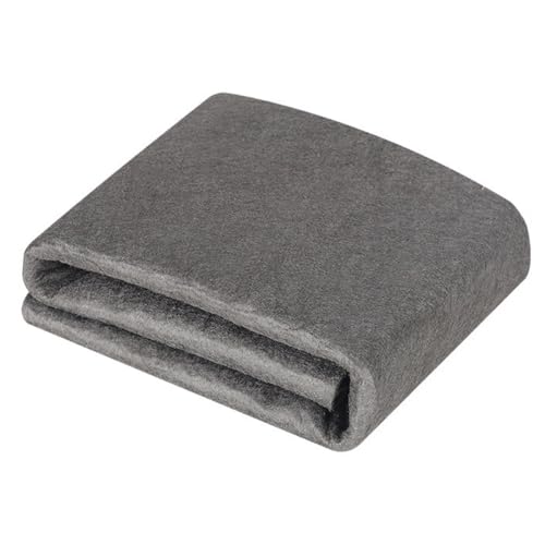 Wambere 2 paños de limpieza de coche de piel de ciervo artificial para barniz, cristal y cabina, pulido sin arañazos, limpieza de ventanas de coche, plásticos, gris, 30 x 40 cm