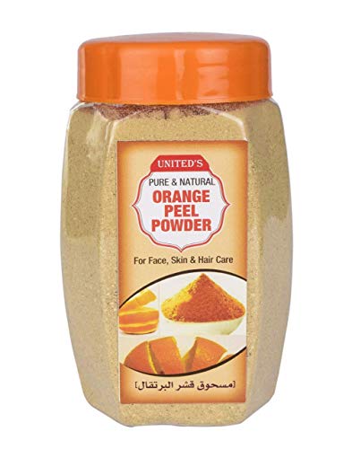 United’s Pure & Organic Orange Peel Powder for Skin | Natural Care for Glowing Skin, Radiant Hair & Nourished Face | Premium Quality with No Additives or Preservatives | 200g