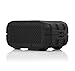BRAVEN BRV-1s Portable Wireless Bluetooth Speaker [12 Hours][Waterproof] Built-In 1400 mAh Power Bank Charger - Black / Black