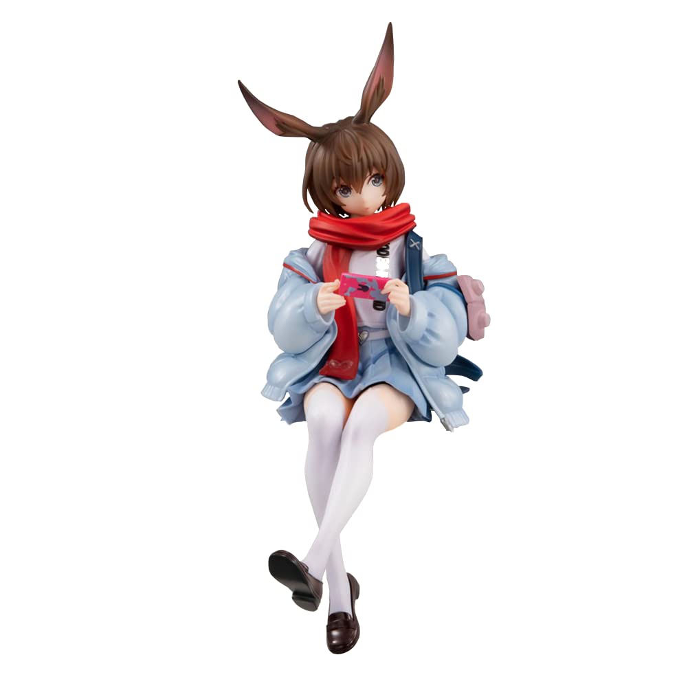 Arknights Figure Sitting-position Pressure-bubble Noodles Amiya Figure Model Statue Characters Ornaments — image 1
