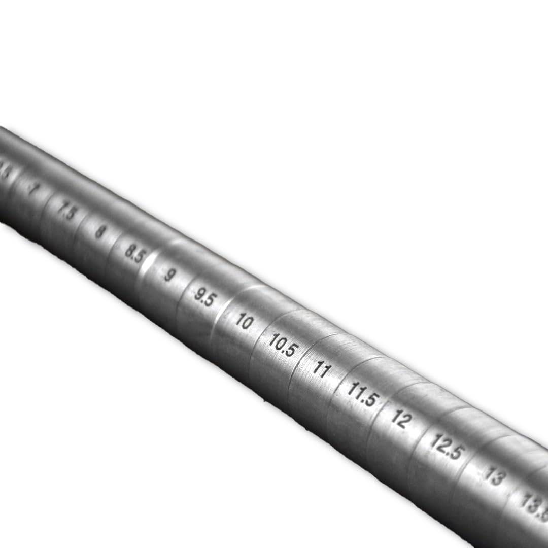 Se jt-sp2 ungrooved & marcado 13 "anillo, de mandril tamaños 1 – 16, JT-SP6