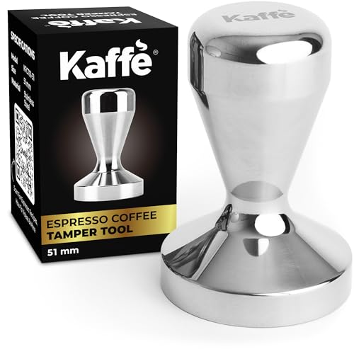 Kaffe 51mm Stainless Steel Espresso Tamper