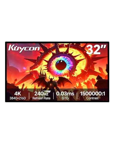 Image of Q32S 32 inch 4K 240Hz QD-OLED Glossy Gaming Monitor, 0.03ms, 99% sRGB, 99% DCI-P3, 10-Bit Color, HDR, 1500000:1 Contrast Ratio, Eye Care (Honeycomb - Without Stand x2)
