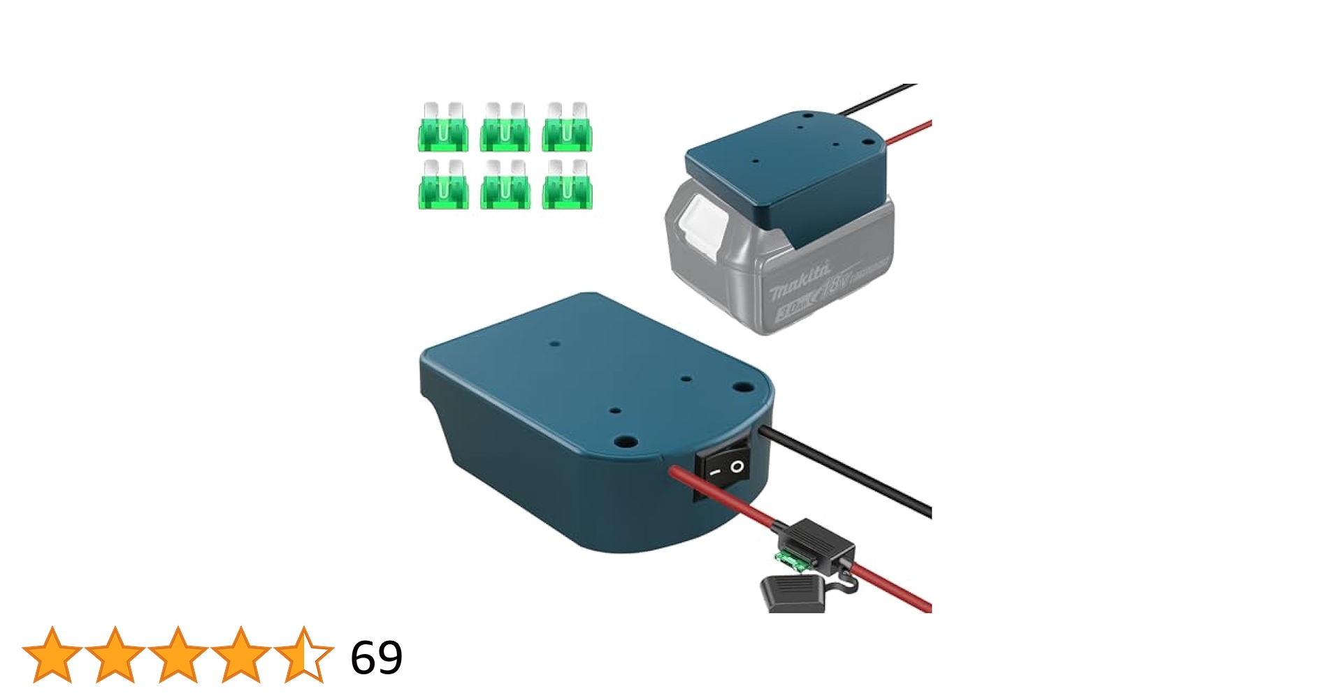 【A sushiさん専用】マキタ18V&14.4Vバッテリー用アダプター　12V 楽天市場】マキタ バッテリー 12v アダプタの通販