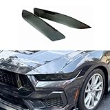 TML Smoked Acrylic Light Covers for 2024+ Ford Mustang (Head Light Covers)