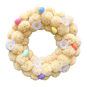 Catgol Osterkranz mit bunten Eiern und Pompons 6710