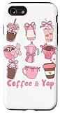 Arcos de coqueta Coffee and Yap para niñas Carcasa para iPhone SE (2020) / 7 / 8