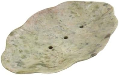 Small Soap Dish in Natural Soapstone - 6" by 4" - Color May Vary