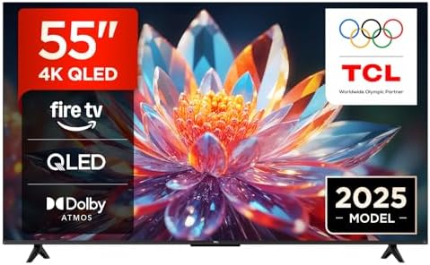 TCL 55T6C 55'' QLED TV 4K HDR, FireTV (SmartTV con Dolby Vision e...