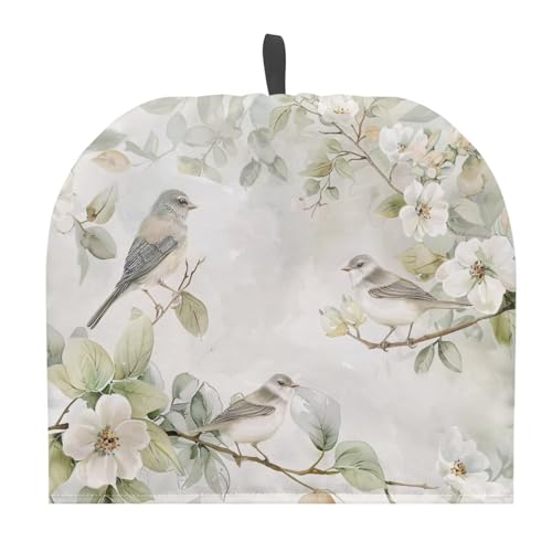 Image of Hummingbird Tea Cozy for Teapot Insulated Floral Tea Pot Cozy Home Decor Tea Cosy for Teapot Kitchen Accessory Tea Pot Cover