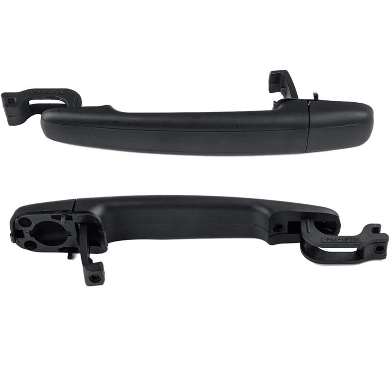 Poignée tirage intérieure de porte auto Peugeot 307 de 2001 à 2007 noir