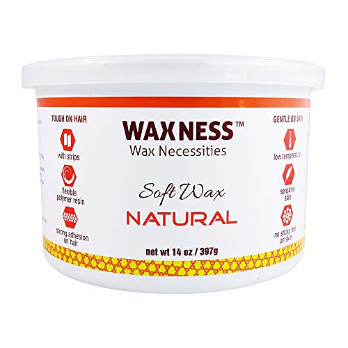 Waxness Wax Necessities Natural Soft Wax No Sticky Formula 14 Ounces #TOP10