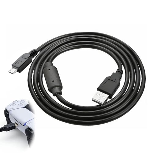 DUSEKI Cable Micro USB para PS4 3 metros Carga Rápida y Sincronización Compatible con Kindle Samsung Mando PS4 Xbox Series X/S One Cable Cargador para Xbox One Más Dispositivos