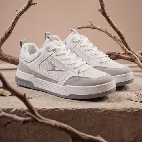 Image of YOHO Men's Sneakers Flo | Stylish & Comfortable | Low Top, Lace Up Casual Shoes for Man /Gents