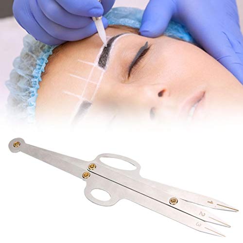 Calibro a sezione aurea, stencil per sopracciglia