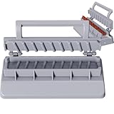 DAWCBVJQ Kebab Maker Prensa ABS Adana Kebab Máquina 29 X 12.7 X 9 Cm Prensa De Pincho Máquina Manual Portátil Multifuncional, Fácil de Usar Herramienta de Barbacoa Fácil de Limpiar