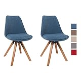 Vielseitig einsetzbar ob Küche, Messen, Wartezimmer, Wohnzimmer ist dieser Stuhl ein echter Hingucker.