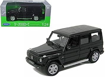 Benz G Class Wagon Black 1/24-1/27 Diecast Model Car by Welly