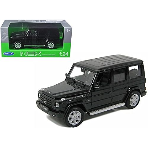 Benz G Class Wagon Black 1/24-1/27 Diecast Model Car by Welly
