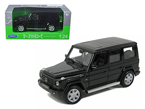 Benz G Class Wagon Black 1/24-1/27 Diecast Model Car by Welly
