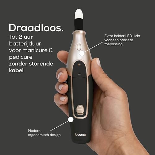 Beurer MP 84 Elektrische nagelvijl – 10 opzetstukken - View 1