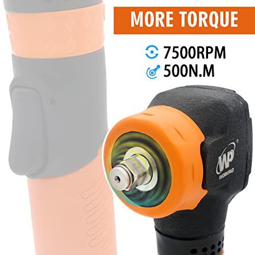 1/2 Inch Air Angle Impact Wrench,Workpad 370 Ft-Lb 9.78Cm Long Handle Air Impact Wrench #TOP2