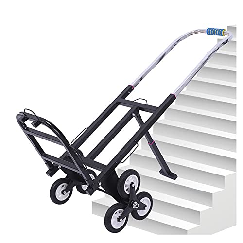 Carretilla plegable portátil HUA con 6 ruedas 150kg miniatura 1