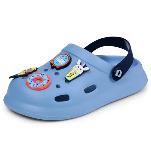 Image of DOCTOR EXTRA SOFT Unisex-Child Kids Classic Ultra Soft Clogs /Sandals with Adjustable Back Strap| Comfortable & LightWeight| Stylish & Anti-Skid| Indoor & Outdoor Casual Sports Mules Boys & Girls D-529