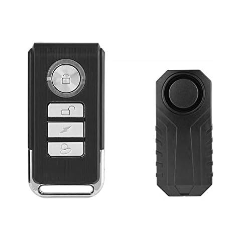 Delaman Wireless Bicycle Alarm Lock with Remote Cover