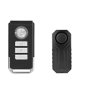 Delaman Fietsalarmslot, draadloos, anti-diefstal, afstandsbediening, alarmsysteem, alarm, fiets-alarm, veiligheidsslot, motorfiets, voertuig, alarminstallatie, sirene