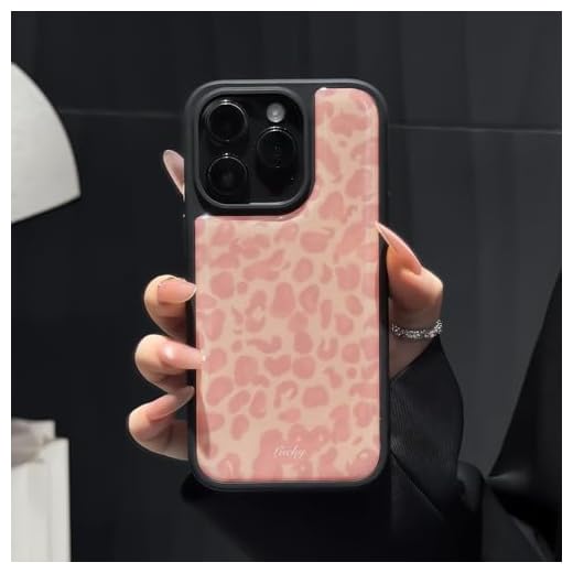 for iPhone 17 Case, Leopard Printed Shockproof Protective Mobile Case Anti-Drop Phone Cover