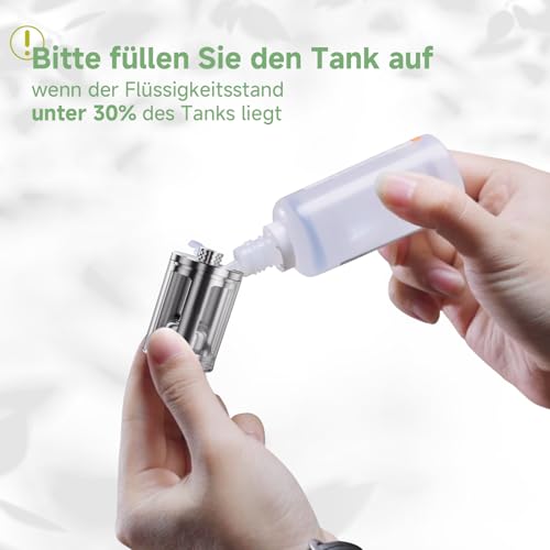 COLBOR Nebelfluid mit hoher Dichte 60ml*2, Nebelflüssigkeitsset für Nebelmaschine CF5/CF3 Geruchloses SDS-zertifiziert, Pflanzliches Glycerin, für Partys, Bars, Ausstellungen, Bühnen, Halloween