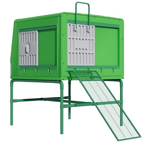 Agrarzone Poulailler mobile en plastique Egg LOFT -...