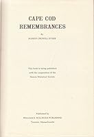 Cape Cod remembrances, B0006C74YC Book Cover