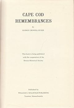 Paperback Cape Cod remembrances, Book