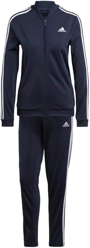 adidas Womens Essentials 3-stripes Track Suit - Image 2